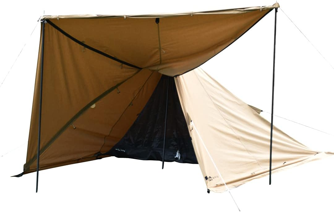 Pilz15 キャンプテント ブラウン ポール付き ピルツ15 T/C / ogawa ONLINE STORE