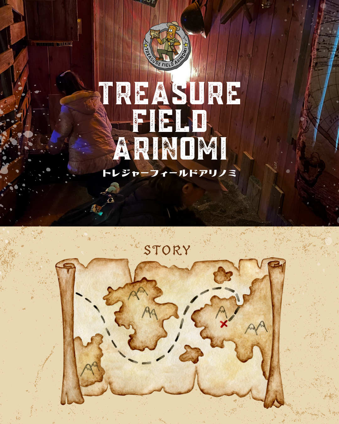 トレジャーフィールドアリノミ